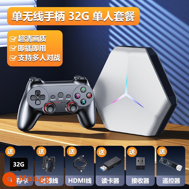 Bảng điều khiển trò chơi PSP hệ thống kép được kết nối với TV 2022 hộp trò chơi lớn 3D mới 2023 hộp set-top trò chơi arcade tay cầm chủ fc Thẻ Sega hoài cổ ps1 Super Mario - Phiên bản một người chơi "Phiên bản 32G" WIFI băng tần kép 5G⚡9000 trò chơi