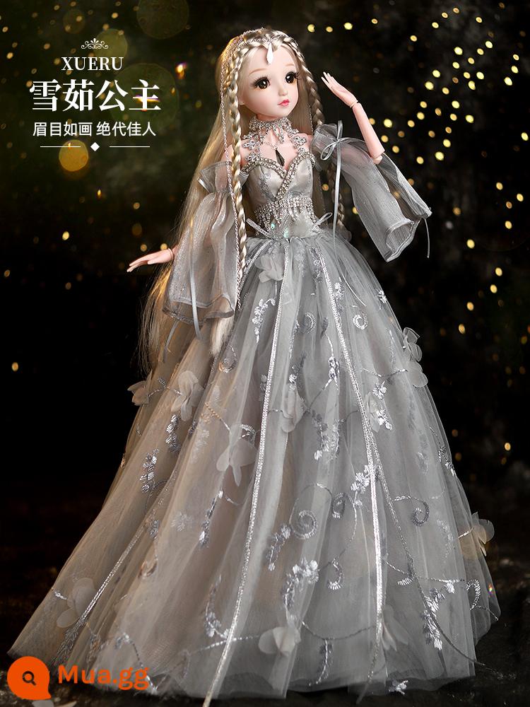 80Cm Lưỡi Bộ Búp Bê Barbie Bé Gái Đồ Chơi Công Chúa Aisha 2021 Mới Size Lớn Quá Khổ Năm Mới - Công chúa Xueru-[Hộp quà phiên bản 80cm-Zhizhen-Bảo hành trọn đời]