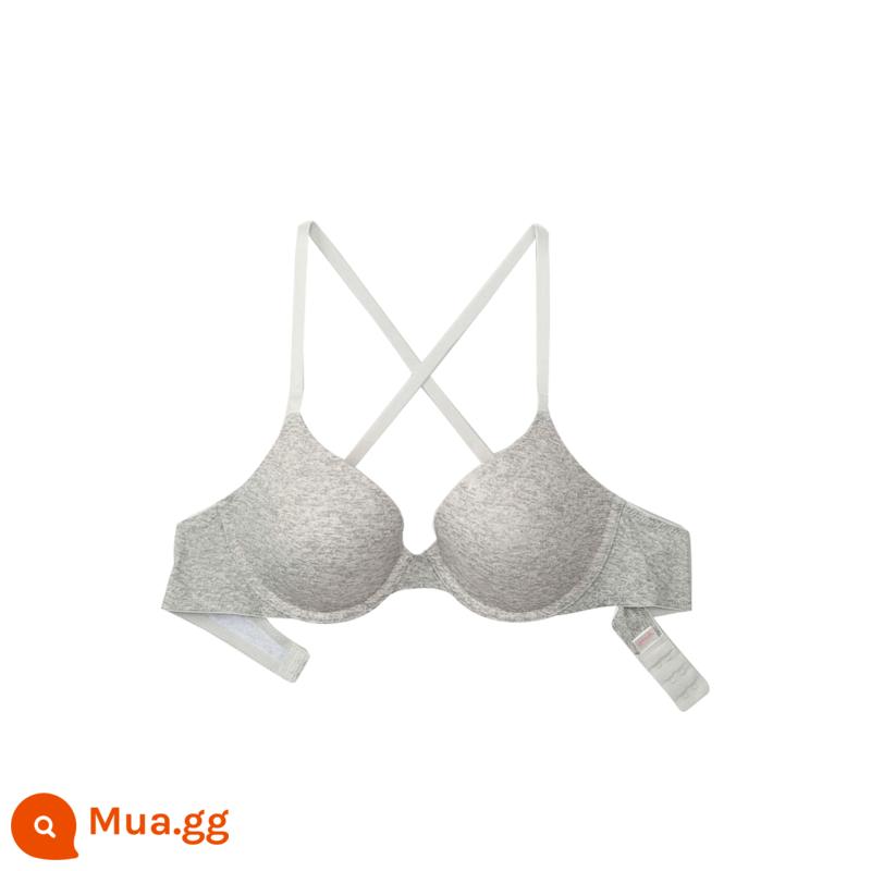 Thẳng xuống 128|Victoria's Secret Áo ngực hồng đĩa ngực liền mạch lưng đẹp đồ lót bé gái 11202804 - 2QL2 xám 02804