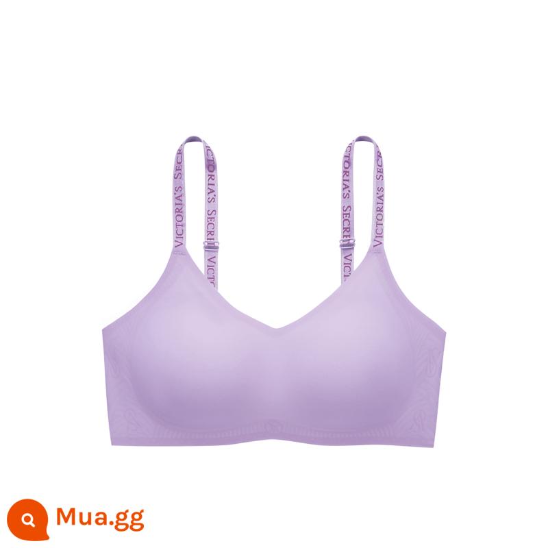 Xuống thẳng 268|Victoria's Secret He Sui cùng áo ngực chống trọng lực dây rút hai bên ngực PRO áo lót liền mảnh dây rút siêu nhỏ - 57S9 màu tím hoa cà