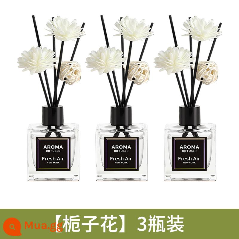 Cây dành dành Xông Phòng Nhà Trong Nhà Hương Thơm Lâu Dài Phòng Ngủ Bé Gái Eau de Toilette Bột Phòng Khử Mùi Làm Mát Không Khí - Ngôi sao bán chạy nhất [3 chai] Gardenia [tiết kiệm chi phí hơn]