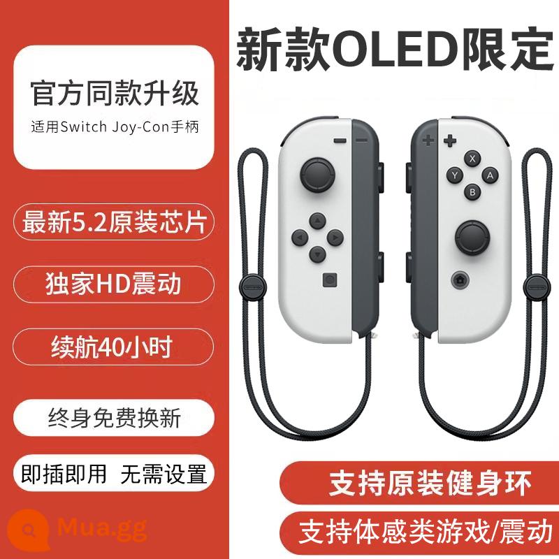 Thích hợp cho bộ điều khiển Nintendo switch chính hãng joycon rung cảm giác somatosensory ns kẹp dòng nước mắt của hai người của vương quốc - [New OLED Limited] Hỗ trợ vòng thể dục/cảm giác/rung và đi kèm với dây đeo tay