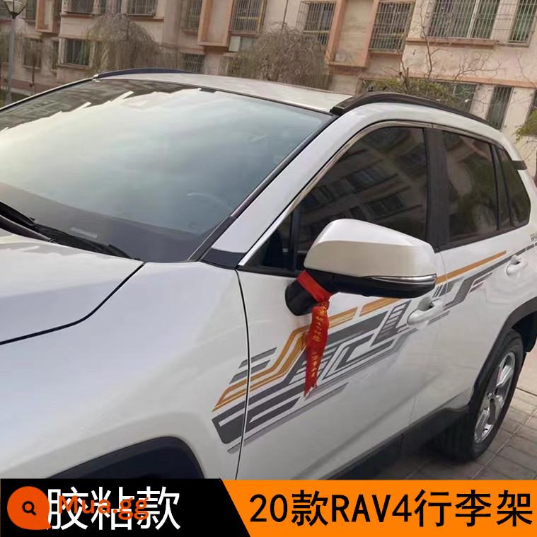 Thích hợp cho 13-21ToyotaRAV4 Giá để hành lý Rongfang Giá để hành lý Weilanda Ruifang Fenglanda Giá để hành lý - 20RAV4/Weilanda đen [mẫu gốc/mẫu viscose hợp kim nhôm]