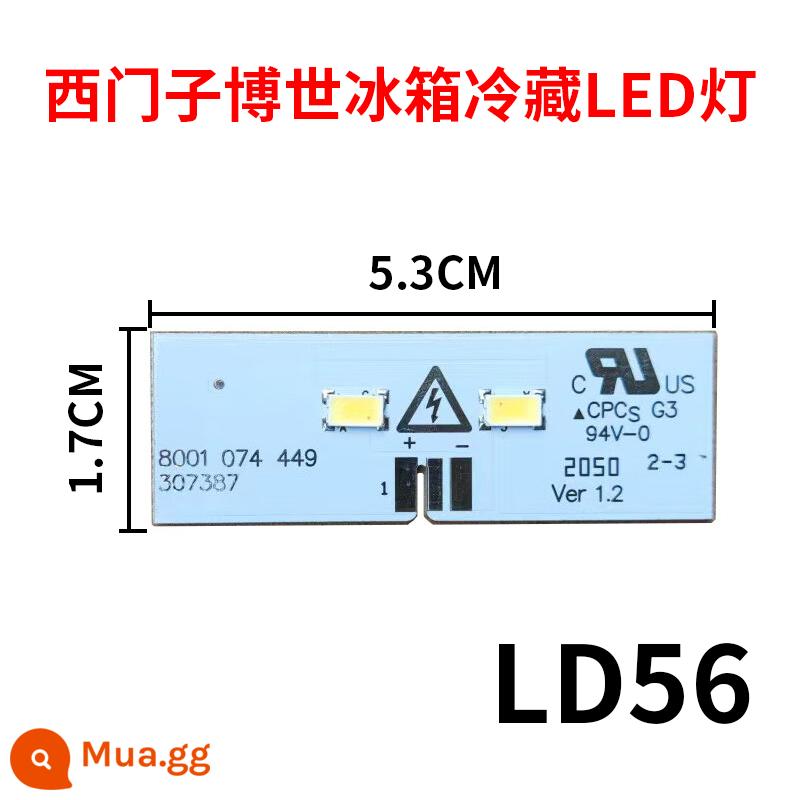 Thích hợp cho tủ lạnh Siemens Bosch dải đèn LED bảng điều khiển tủ lạnh ngăn đá tủ lạnh ánh sáng trắng thân phụ kiện thay thế - LD56[Dải ​​đèn tủ lạnh Siemens]