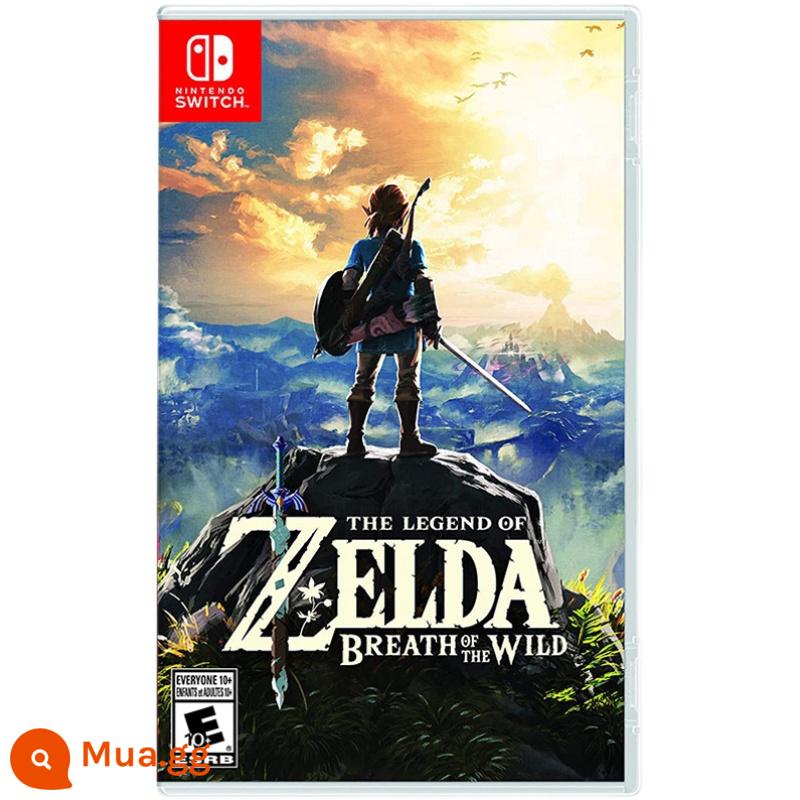 Nintendo Switch Game Cassette Sử Dụng Chính Hãng Zelda Mario Opel Kemeng Sword Shield Zhuzi NS Tái Chế - Truyền thuyết về Zelda Hơi thở nơi hoang dã