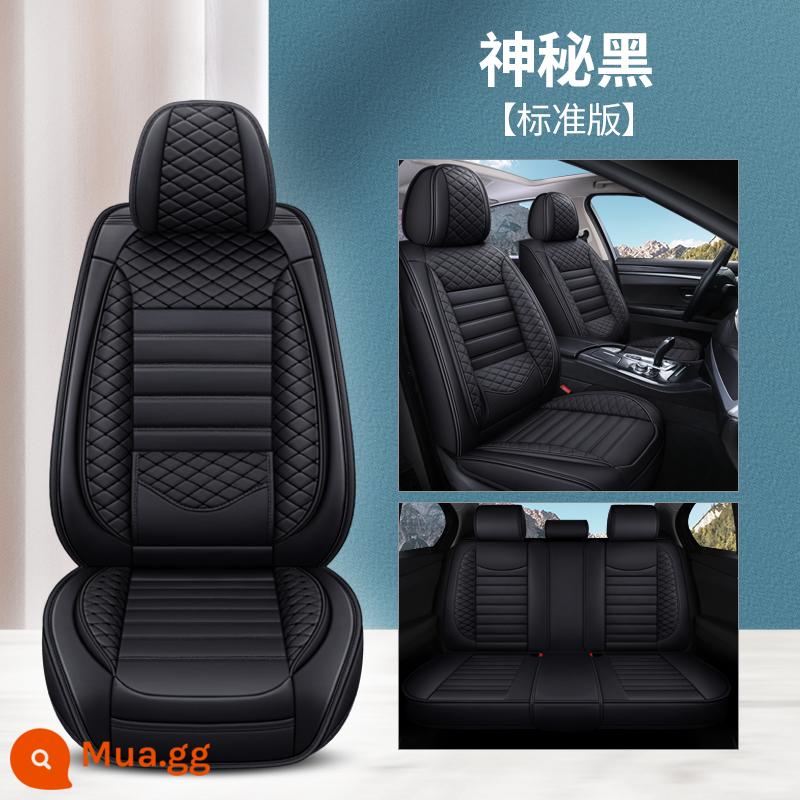 Bọc ghế Toyota Corolla 2021 trọn gói 13-16/17/18/19 bọc ghế bốn mùa đệm ô tô - [Full Leather] Phiên Bản Tiêu Chuẩn Đen Huyền Bí