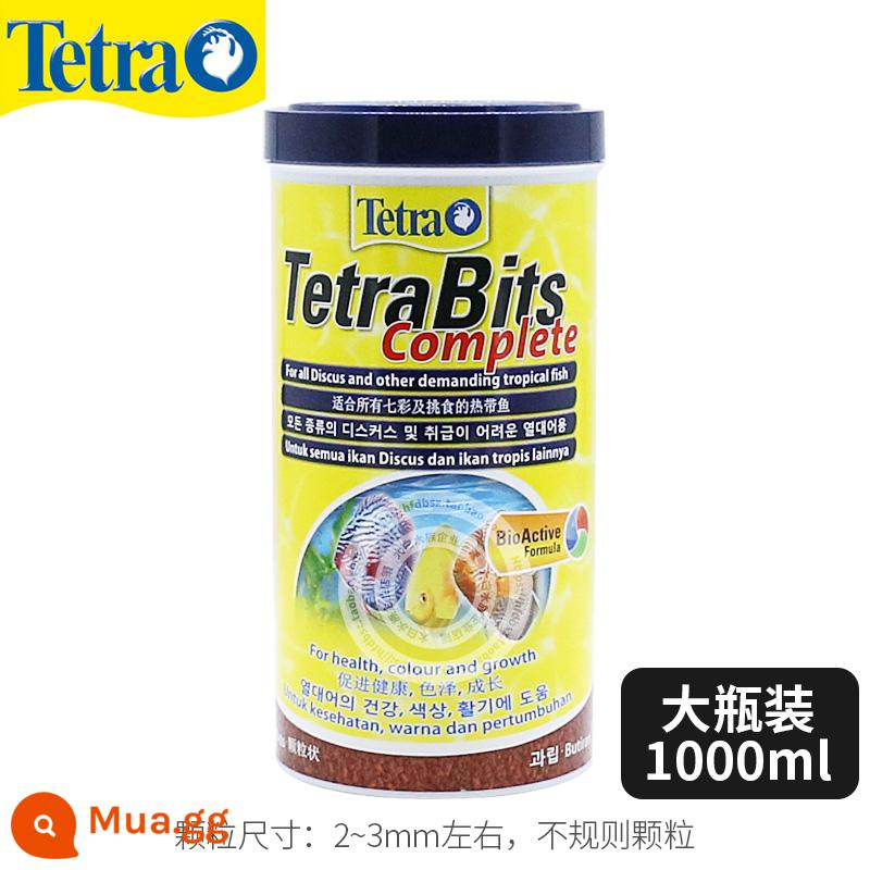 Đức Decai bảy màu cá thần tiên thức ăn viên đặc biệt cho cá cichlid ba hồ tăng cường màu sắc tự nhiên cho cá nhiệt đới hạt thức ăn cho cá - 1000ML/300g, thời hạn sử dụng 24 năm và tháng 7