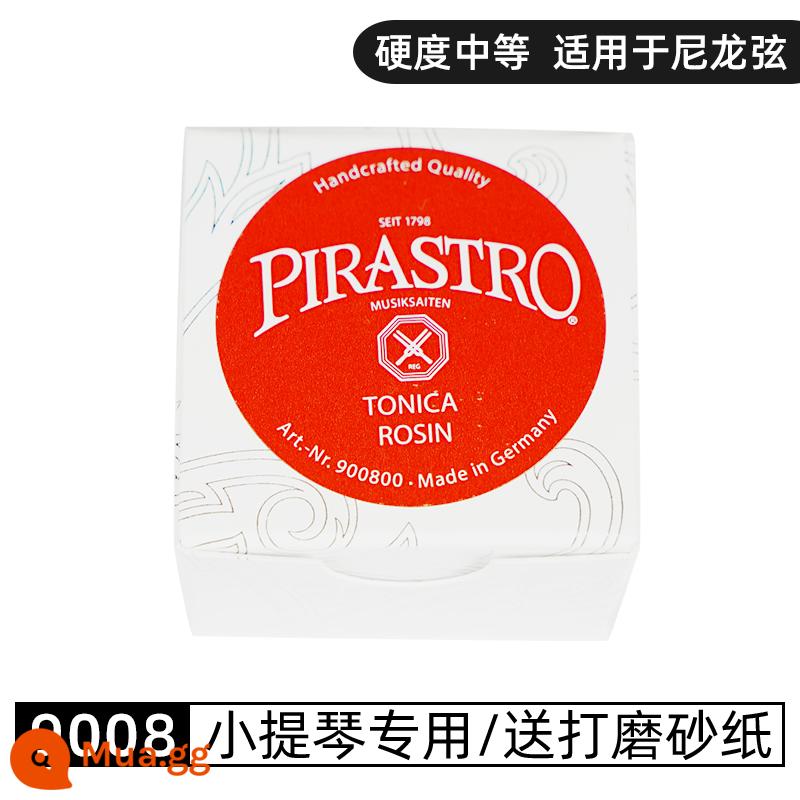 Đức nhập khẩu chính gốc PIRASTRO Piasto violon rosin cello đàn nhị bass rosin - Nên dùng nhựa thông mềm ruby ​​​​9008 (chung cho violin)