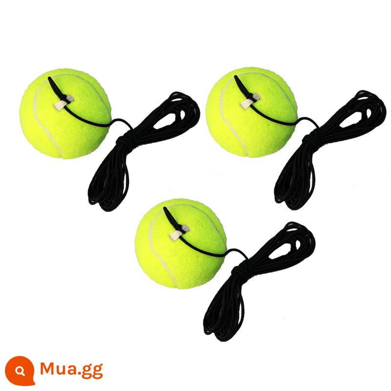 Dòng nhạc tennis duy nhất Rebound Độ đàn hồi cao và đào tạo Tutoring Huấn luyện cơ sở Cạnh tranh cơ sở - 3 quả bóng tennis có dây