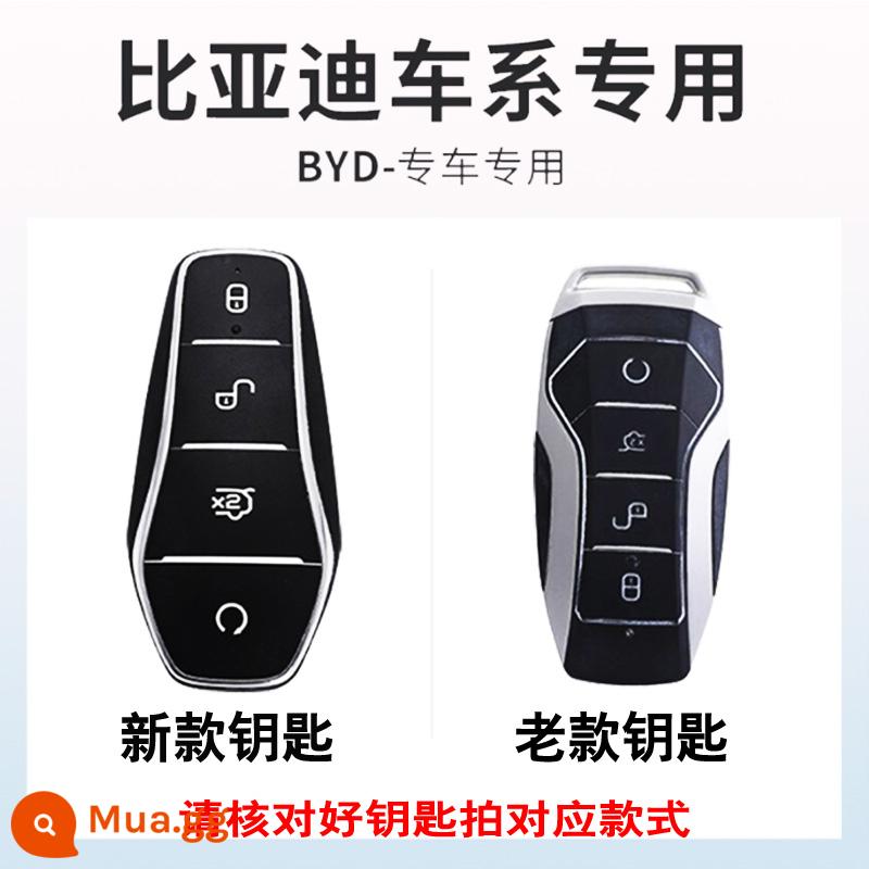 2022 BYD Hán bộ chìa khóa Hán dmi đặc biệt Hàn EV Qianshancui túi đựng chìa khóa vỏ kim loại khóa nam - Sau đây là chìa khóa mẫu cũ, vui lòng kiểm tra nếu bạn chụp ảnh.