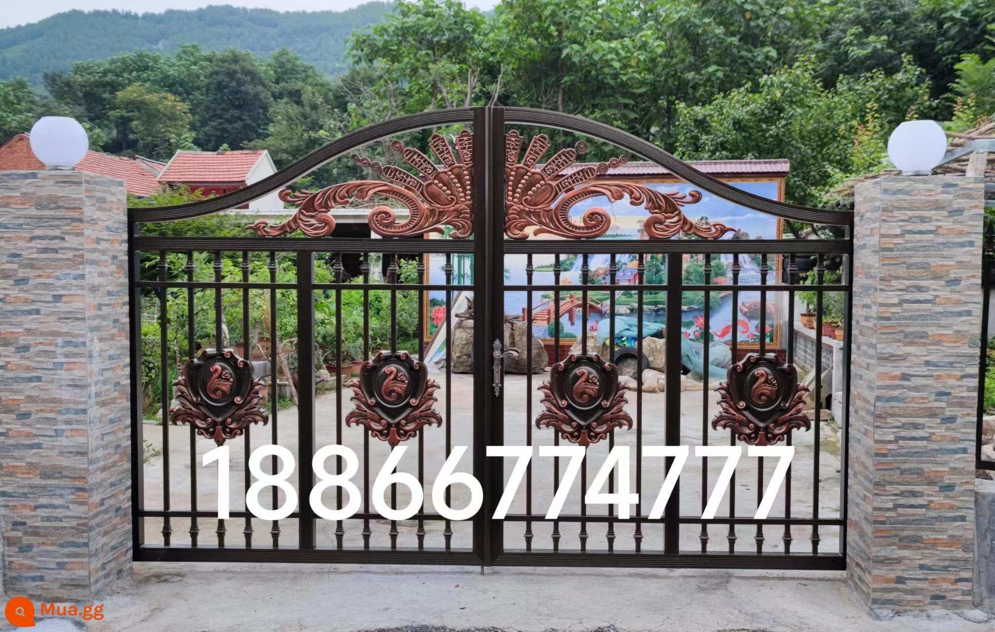 Tiemen Court Gate Gate Village Wall Thể loại Cổng Người dùng Wailer Gate Gate Gate Gate Gate Tripper Tie Art Gate - phong cách hai mươi