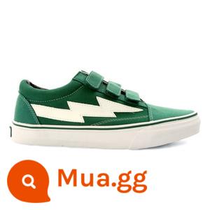 Uncle Si Chaoshe REVENGE X STORM Revenge Storm Flame Lightning Giày Low Top Giày vải Giày trượt ván - Hàng có sẵn Velcro xanh