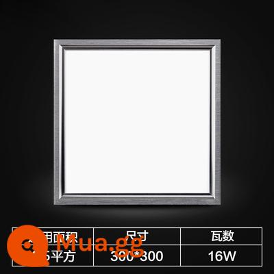 Tích hợp đèn led panel âm trần nhúng 30x30 nhôm miếng ốp trần đèn nhà bếp bột đèn phòng đèn panel - Siêu sáng chống nước 300x300 16 watt