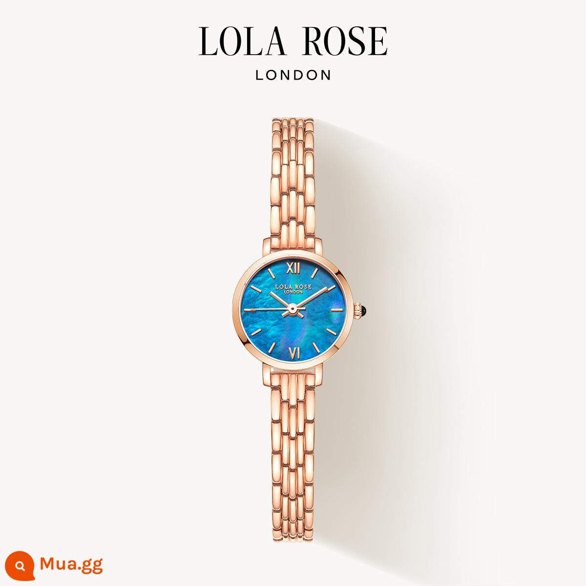 Lola Rose Lola Rose Vàng Nhỏ Đồng Hồ Nữ Đồng Hồ Nữ Thạch Anh Vintage Sinh Nhật Quà Tặng Năm Mới - Xà cừ vàng hồng xanh-LR4170