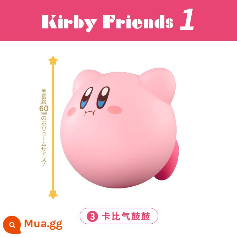 Điểm Chính Hãng Bandai Kirby Star Kirby Friends 2 Thực Phẩm Chơi Mù Hộp Búp Bê Vật Trang Trí Mô Hình Mỡ Kirby Thứ Hai Quả Bom - Kirby One Kirby Air Boom (Số 3) Vị trí