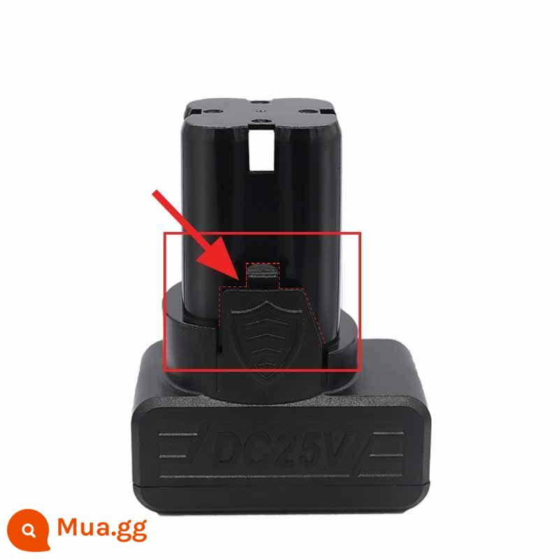 Longyun lomvum25V16.8V12V có thể sạc lại lithium khoan pin máy khoan điện đế sạc nguồn sạc - Pin cơ bản 25V