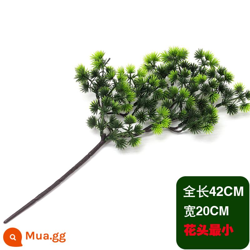 Mô phỏng lá thông đón cành thông Luo Hansong hoa nhựa thông bách cảnh cành giả làm đẹp lá thông lá thông - Mini Pine Green (Tặng 1 cho đơn hàng trên 10)