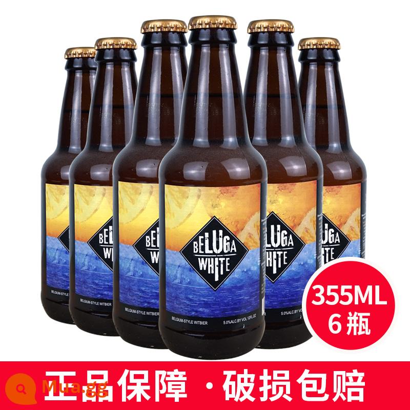 Lost Coast Socola Bơ Đậu Phộng Bia Mỹ Nhập Khẩu Thủ Công Sản Xuất Bia Kết Hợp IPA Bia Stout 6 Chai 355 - Lúa mì cá voi biển 6 chai