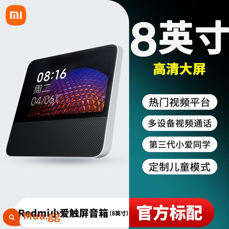 Loa Xiaomi/Xiaomi AI thế hệ thứ hai Xiaoai bạn cùng lớp tại nhà điều khiển âm thanh thông minh bằng giọng nói Bluetooth WiFi - ✔Loa màn hình cảm ứng Redmi Xiaoai 8 inch