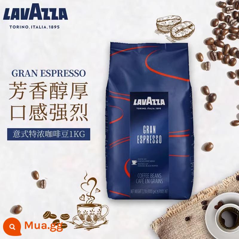 Hạt cà phê Lavazza êm dịu và cực đậm đà, cà phê espresso nhập khẩu chính hãng Lavazza Ý 1kg bột xay - Hạt Espresso 1kg [25 năm]