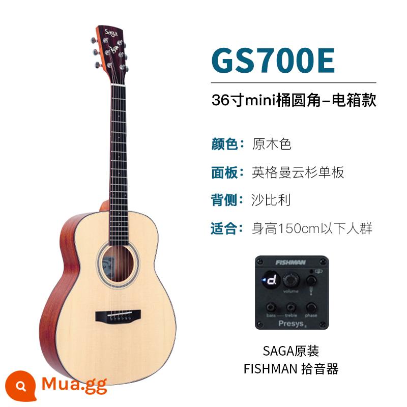 Giới thiệu đàn guitar Saga sf700 cho người mới bắt đầu chơi đàn guitar acoustic dân gian Saga 41 inch chính hãng được khuyên dùng cho bé trai và bé gái - GS700E/36 inch/thùng nhỏ/mô hình hộp điện