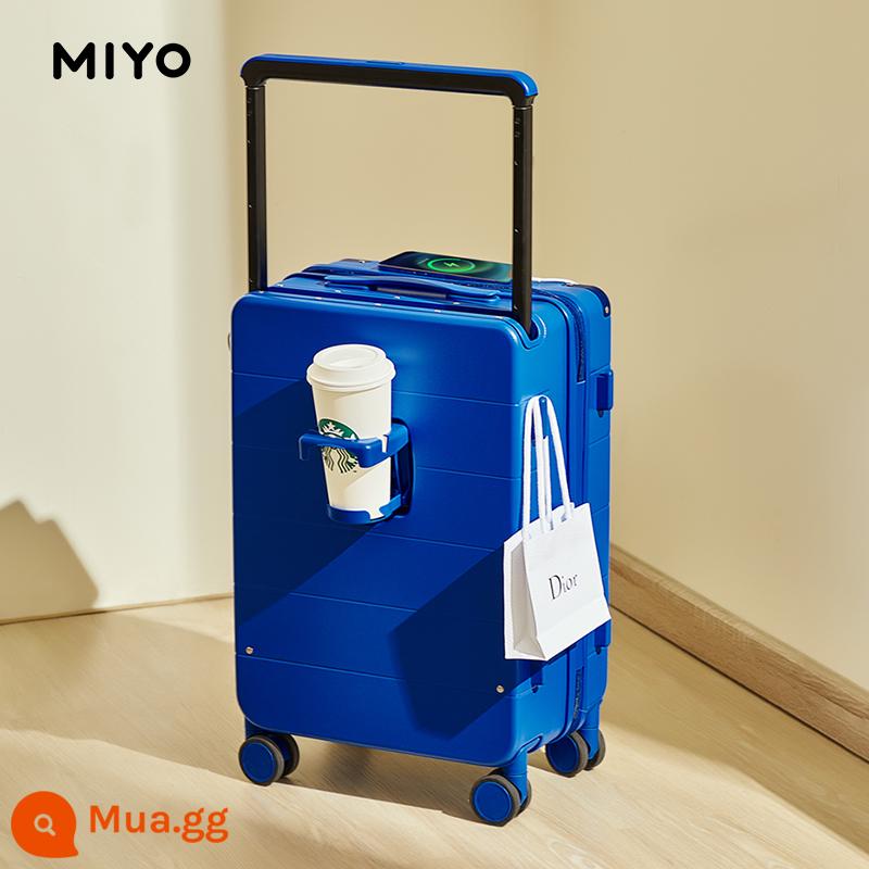 Vali xe đẩy MIYO rộng vali nữ 2022 mới vali da mật khẩu lên máy bay vali bé trai 24 inch - Kleinlan