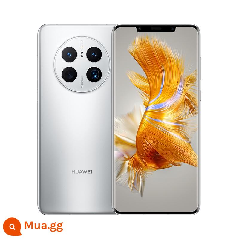 [SF Express + bảo vệ màn hình bị hỏng miễn phí] Điện thoại di động Huawei/Huawei Mate50 Pro sản phẩm mới Cửa hàng hàng đầu chính thức của Huawei chính hãng Hongmeng 3.0 hàng đầu mới sạc nhanh 66W Điện thoại di động Huawei - bạc sương giá