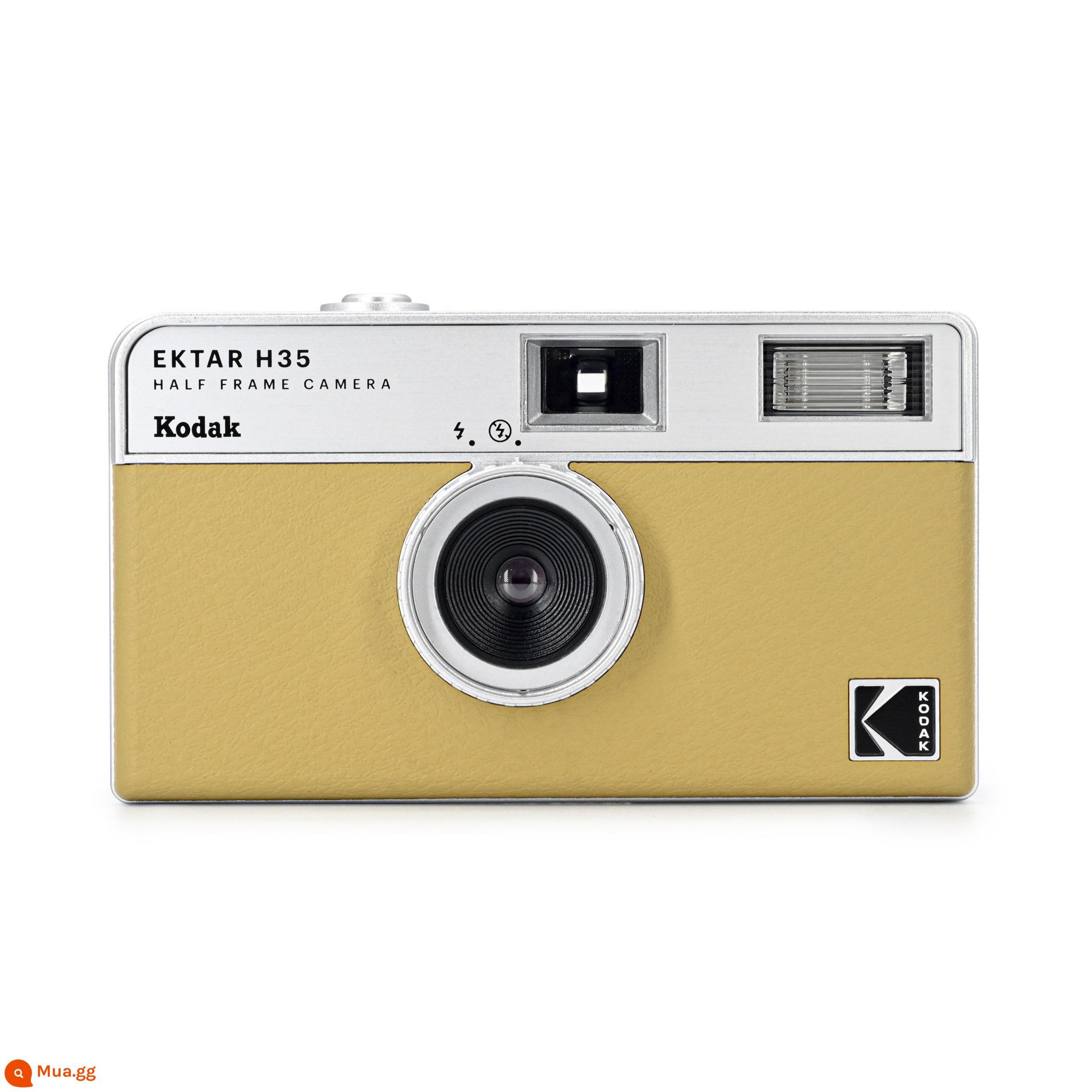 Máy ảnh trục bên phim nửa lưới Spot KODAK EKTAR H35 135 phim không dùng một lần có thể chụp 72 ảnh - Vàng cát độc lập + 36 cuộn phim + pin