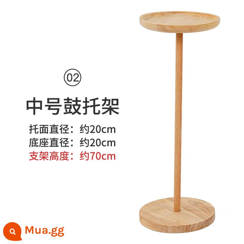 trống thanh tao giá trống gỗ treble đồng hành giá trống 6/8 inch trống màu trống bẫy trống giá nhạc cụ bỏ túi giá trống gỗ đặc - Giá đỡ/chiều cao trống trung bình khoảng 70CM (thích hợp cho 5,5 inch/6 inch/8 inch)