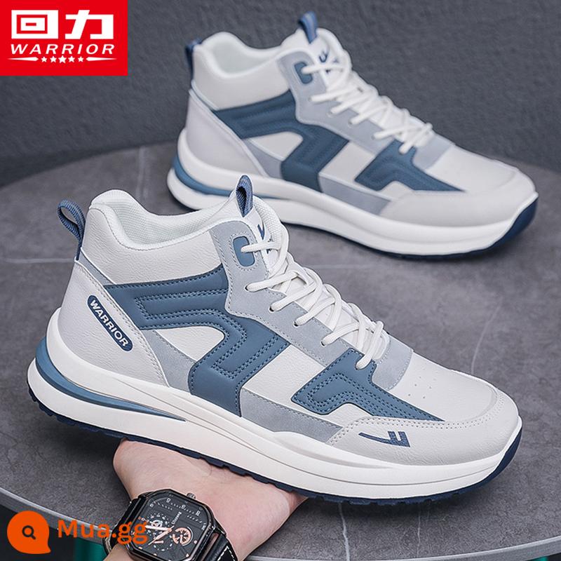 Kéo Lại Nam Giày Sneakers Ống Cao Nam Thu Đông 2022 Mới Hợp Thời Trang Chạy Bộ Đôi Forrest Gump Giày Nam - Milan (0500) Tặng kèm một đôi lót giày bằng cotton