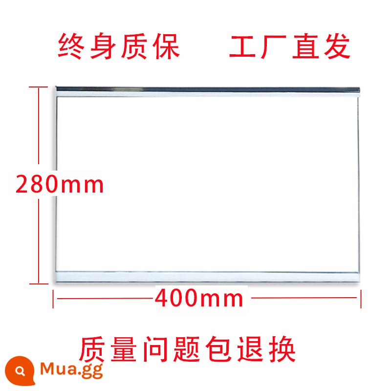 Vách ngăn tủ lạnh Vách ngăn kính cường lực phòng lạnh Giá để đồ dải cạnh được sản xuất riêng phù hợp cho Haier Ronsheng - Đỏ 400mm * 280mm