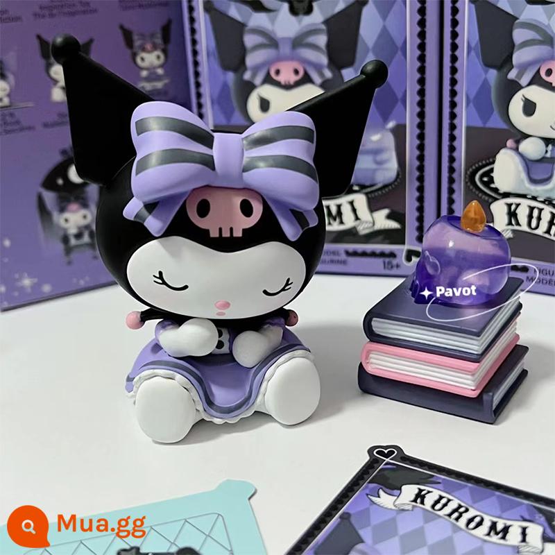 Chính Hãng MINISO Sanrio Kulomi Blind Box Lucky Series Trang Trí Xe Ô Tô Hợp Thời Trang Chơi Búp Bê Quà Tặng Cho Bé Gái - Xác nhận mở hộp Maleficent