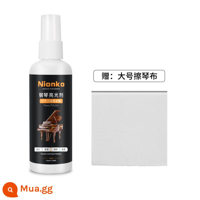 Nhật Bản nhập khẩu chất làm sáng đàn piano chất lỏng bảo trì dầu bảo dưỡng đàn piano sạch chất lỏng làm sạch nhạc cụ chăm sóc đàn piano lỏng - Một chai [Bộ sưu tập vải lau đàn piano miễn phí]