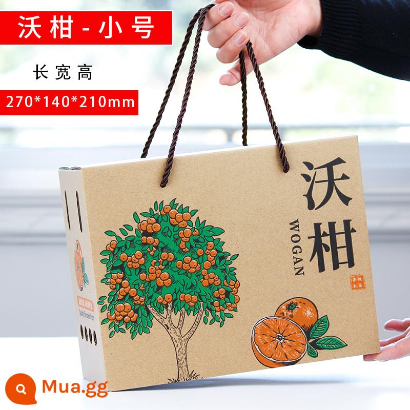 5 Catties 10 pound hộp quà tặng màu đỏ carton Hộp quà tặng Mandarin Hộp gói màu cam hộp Wo Oranges Gong Mandarin Hộp quà tặng - Kèn Wogan + tấm đế