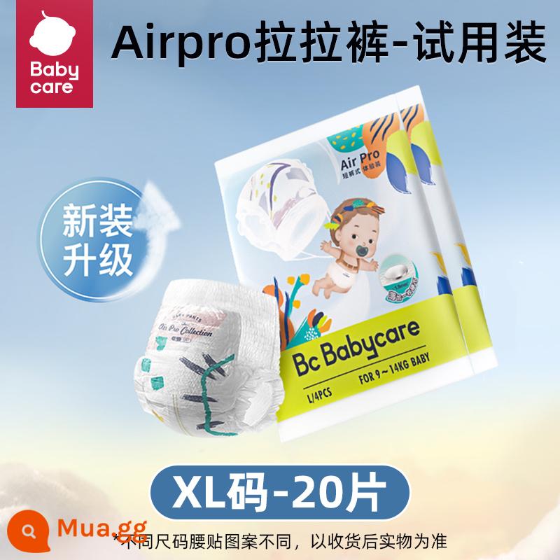 bỉm babycare Air pro quần pull-up túi dùng thử siêu mỏng thoáng khí bỉm bbc hàng ngày size SM/L - 3xl