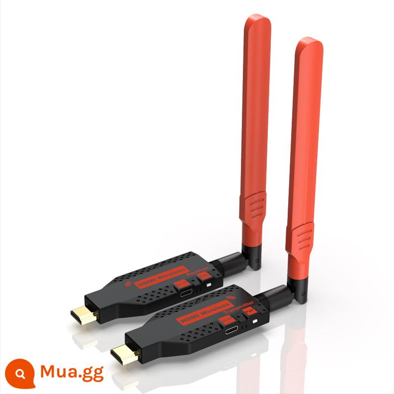 Bộ mở rộng không dây HDMI, truyền video độ phân giải cao, bộ phát không dây 50 mét, một lần chụp, nhiều bộ thu, máy chiếu cùng màn hình - Không dây 150 mét 1 máy phát + 1 máy thu