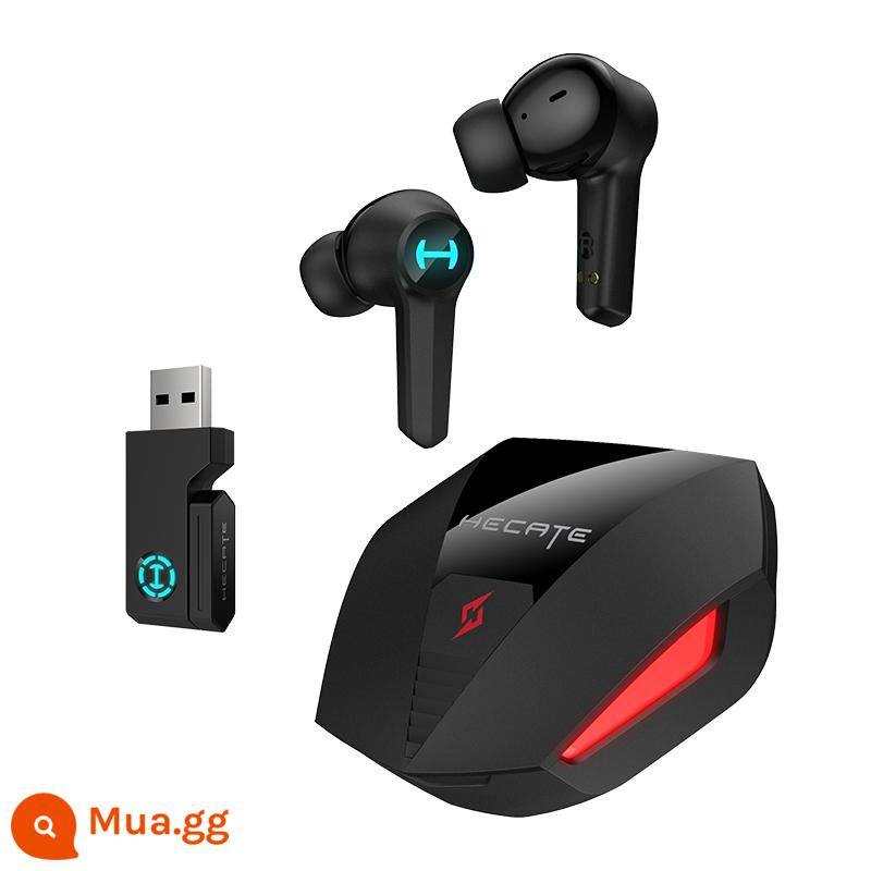 Edifier HECATE tai nghe bluetooth true wireless in-ear game thể thao điện tử ăn gà chuyên dụng tai nghe không dây 2.4G màn hình phẳng ps5 full thiết bị tương thích GT4S Thunder Edition phổ thông - không gian màu đen