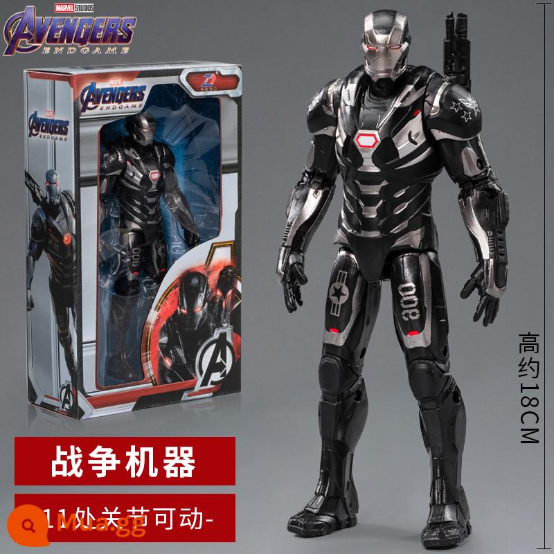 Mid -Motion Iron Man MK85 Di chuyển Puppet chính hãng Marvel Avengers Model Mô hình mô hình mô hình - [Cỗ máy chiến tranh] Cao khoảng 18CM + 14 khớp di chuyển