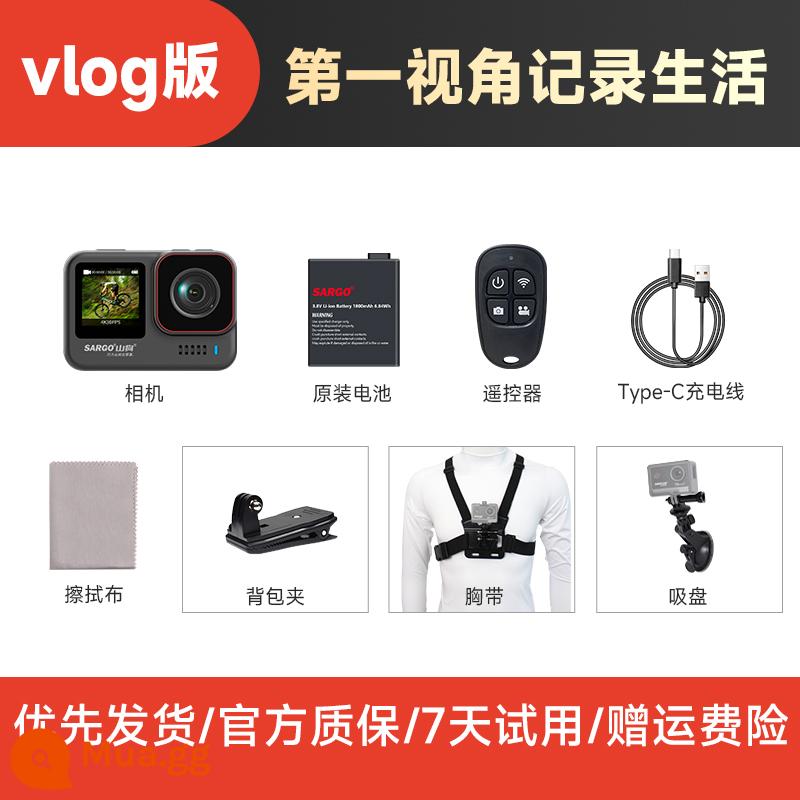 Chó Núi A11 Camera Thể Thao Xe Máy Đi Chống Rung Đầu Ghi 4K Câu Cá Camera Không Toàn Cảnh 360 - Phiên bản VLOG