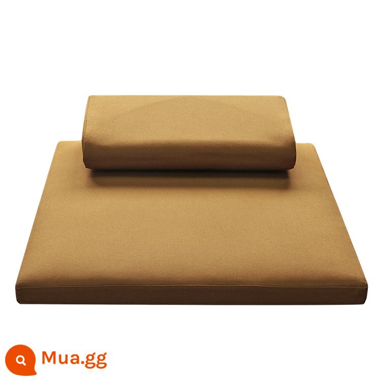 Thảm thiền chánh niệm cao cấp lụa dừa đệm thiền ngồi thiền đệm thiền đệm futon dày nhà đệm thiền - Tourmaline màu vàng trơn