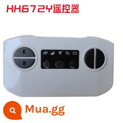 Ô Tô Điện Trẻ Em 2.4G Bluetooth Điều Khiển Từ Xa Thu Phát Xe Đẩy Đồ Chơi Ô Tô Điều Khiển Bo Mạch Chủ Phụ Kiện - Điều khiển từ xa HH672Y