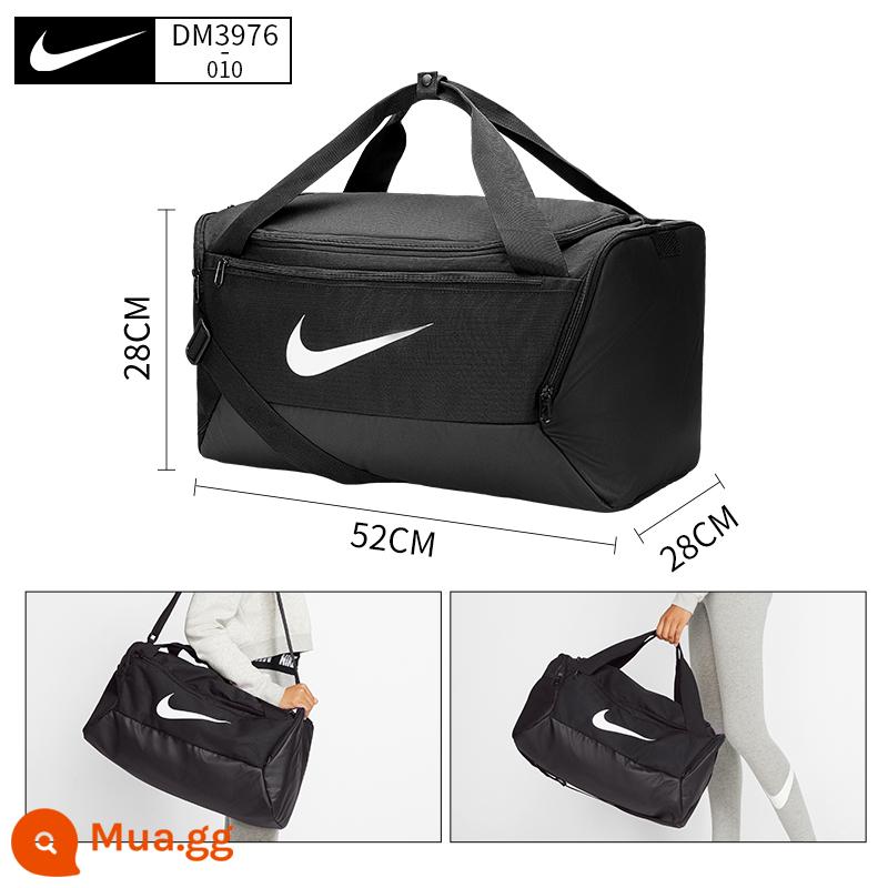 Túi bóng đá Nike túi đựng dụng cụ NIKE nam nữ tập luyện thể thao túi đeo chéo hành lý xách tay CU8090 xiên - Đen [Ngăn đựng giày + bóng độc lập, ngăn đựng quần áo độc lập] DM3976-010