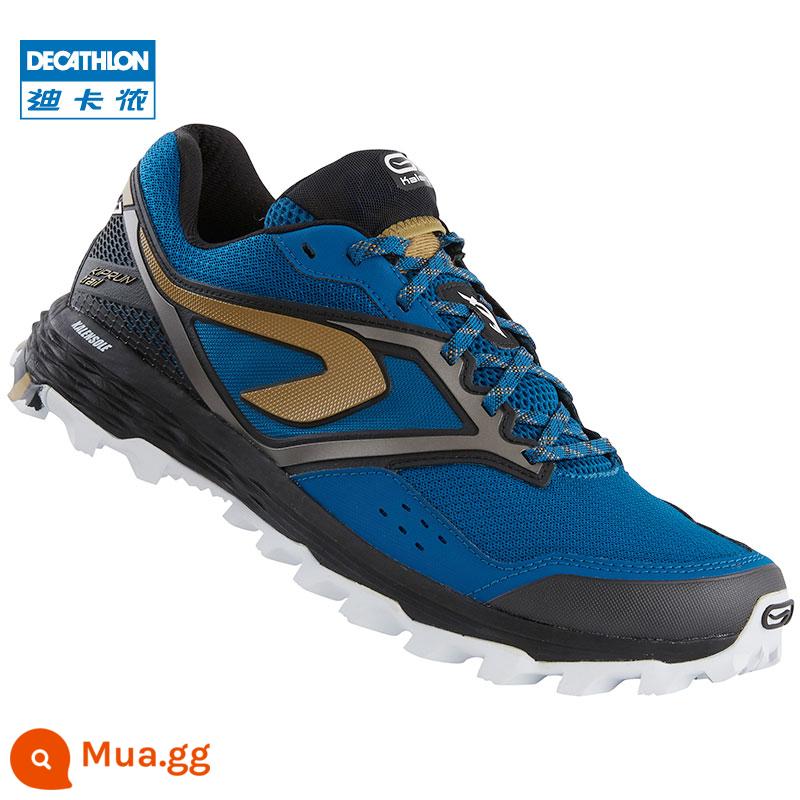 Decathlon off-road chuyên nghiệp phục hồi chống mài mòn thoáng khí chống trượt khi đi bộ đường dài ngoài trời đệm giày chạy bộ thể thao MSWR - Người đàn ông màu xanh