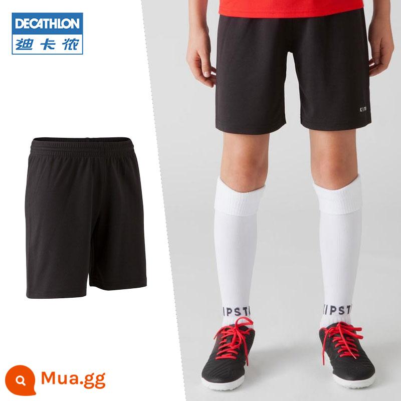 Quần short trẻ em của Decathlon Children SHOPHIFLE T -SHIRT SHORTS - quần đùi đen