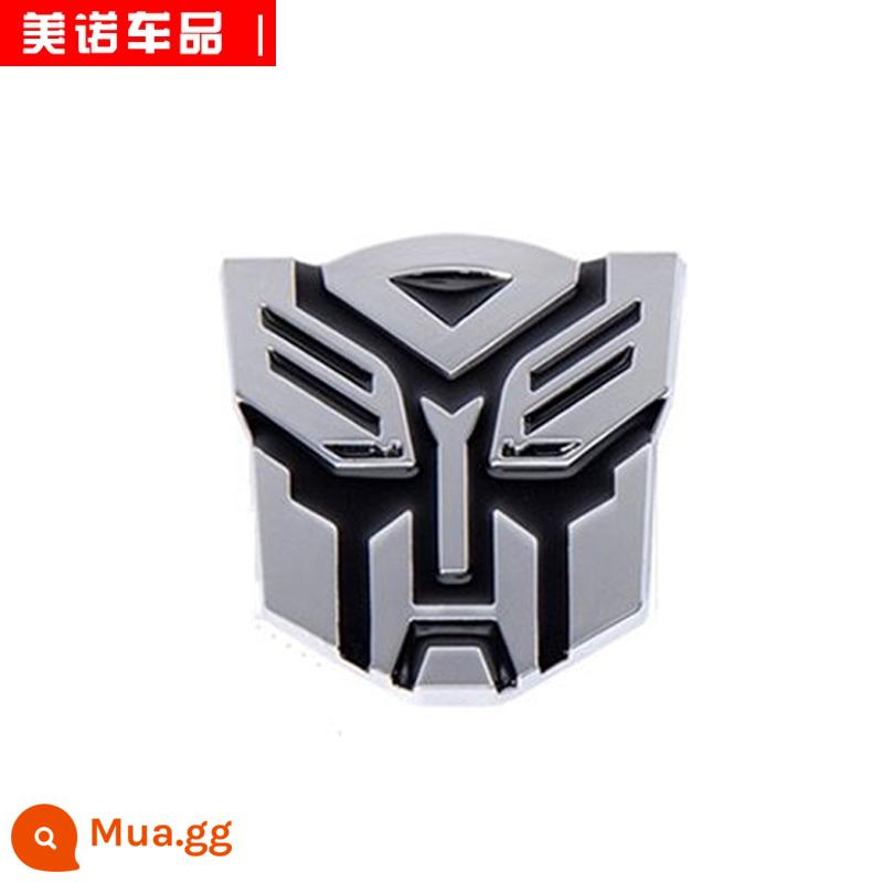 Transformers Dán Xe Hơi Autobot Decepticon Miếng Dán Phản Quang Cá Tính Trang Trí Xe Ô Tô Chống Trầy Xước Bao Miếng Dán - Nhãn dán kim loại Transformers 3D★Decent