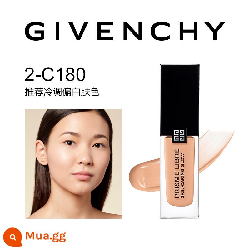 [Quà tặng năm mới trực tiếp] Kem nền dạng lỏng GIVENCHYGIVENCHY Soft Light Liquid dành cho da khô Vị cứu tinh dưỡng ẩm và nhẹ nhàng - 2-C180