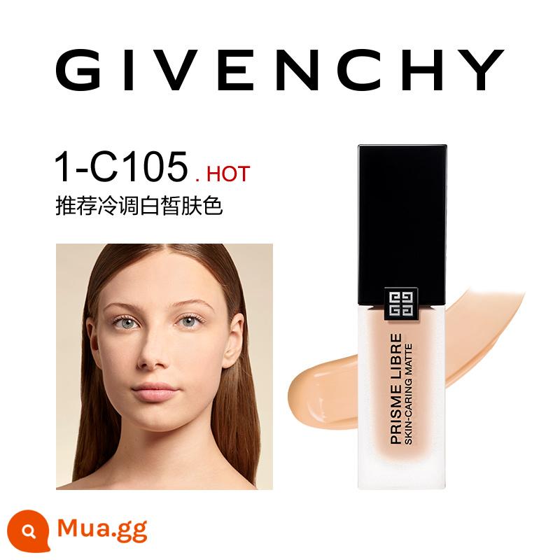 [Quà tặng năm mới] GIVENCHYGIVENCHY Celebrity Soft Mist Foundation Oily Skin Savior Giữ lớp trang điểm Che khuyết điểm - 1-C105