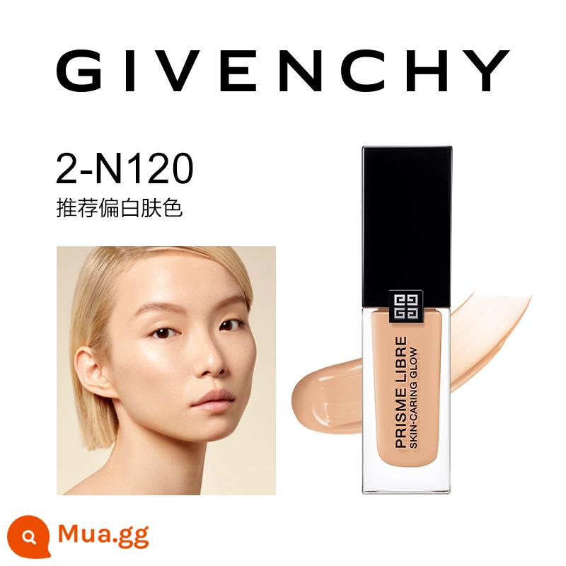 [Quà tặng năm mới trực tiếp] Kem nền dạng lỏng GIVENCHYGIVENCHY Soft Light Liquid dành cho da khô Vị cứu tinh dưỡng ẩm và nhẹ nhàng - 2-N120