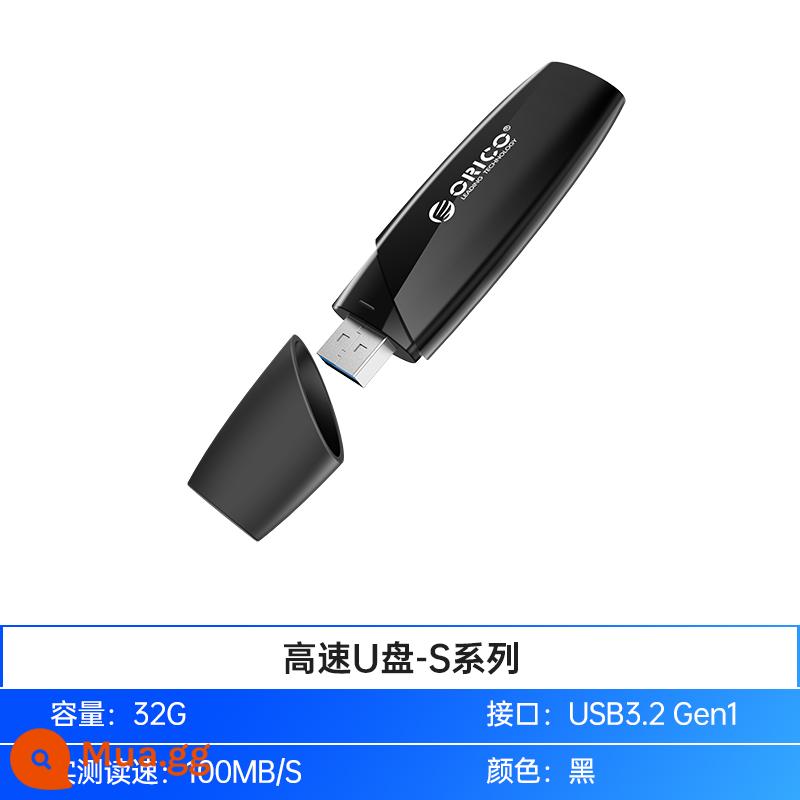 ORICO ORICO đĩa U tốc độ cao Typec điện thoại di động máy tính OTG sử dụng kép 128GUSB3.2 flash UFSDUSB ổ đĩa flash - [Đĩa U tốc độ cao] Giao diện 32G-USB3.2-đen