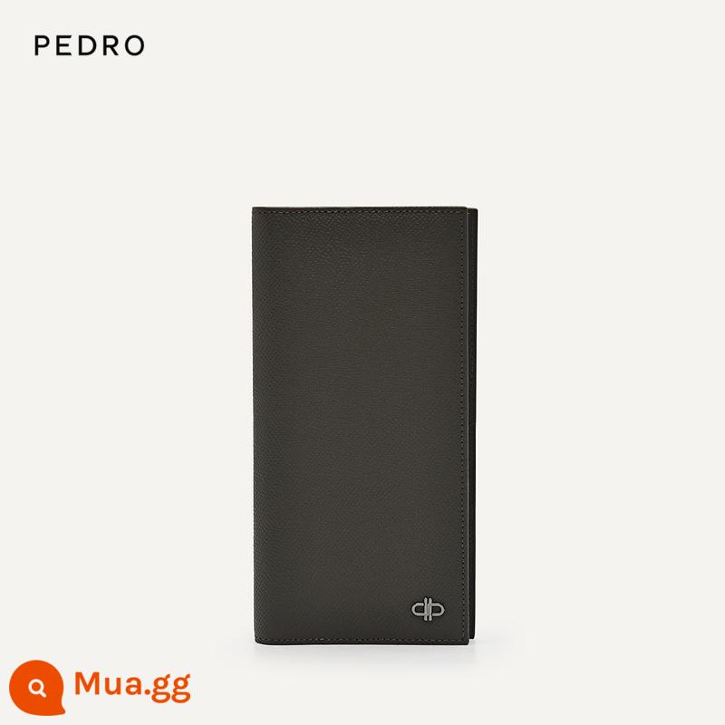 Ví da bò PEDRO Icon ví nam phiên bản dài nhiều thẻ phiên bản mở mùa đông 22 mới PM4-16500070 - Quân đội xanh